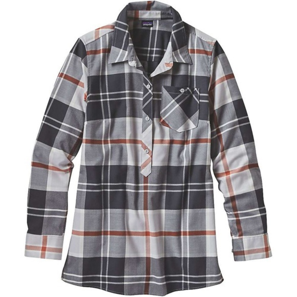 Patagonia Featherstone Plaid Tunic